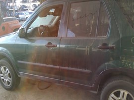 2002 HONDA CR-V, GREEN, EX MODEL, 2.4L, AT,  AWD,  A26237